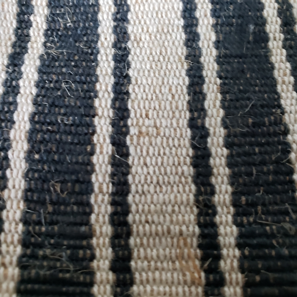 Vtg Y2k Boho Texture Stripe Print Crossbody Bag - Picture 6 of 6
